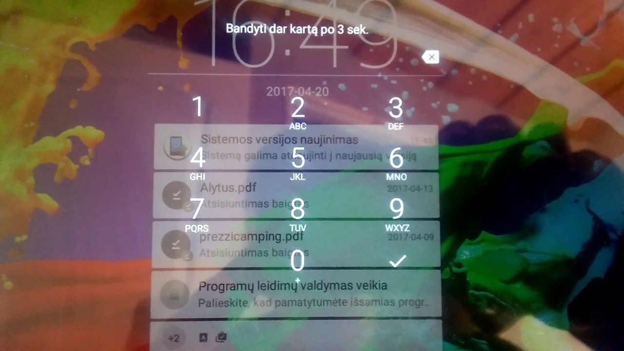 [2017-04-20] Fun with android PIN lock screen - YouTube