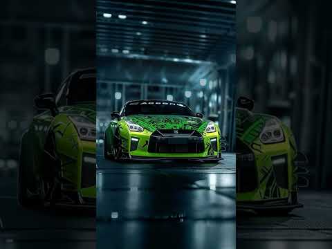 INSANE Green Nissan GT-R – Night Street Beast | Godzilla Returns!