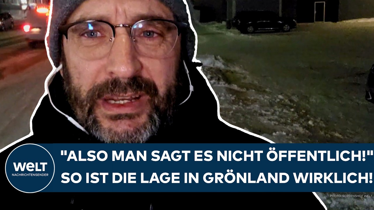 GRÖNLAND: "Also man sagt es nicht öffentlich!" So ist die Lage auf der Arktis-Insel wirklich!