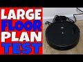 iRobot Roomba 692 Robot Vacuum - LARGE FLOOR PLAN TEST - Is it even Possible with no navigation?