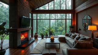 Winter Comfort |  4K  Luxury Living Room Photos for Focus and Relaxation | TV Frames With No Sound screenshot 2