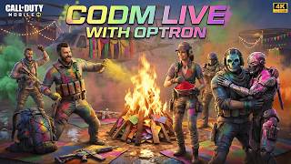 HAPPY HOLIKA DAHAN! ✨| LET'S BURN THE LOBBY 🔥| CODM LIVE GAMEPLAY IN 4K ULTRAHD