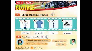 ILEARN SMART START 3 - UNIT 6: CLOTHES - LESSON 4