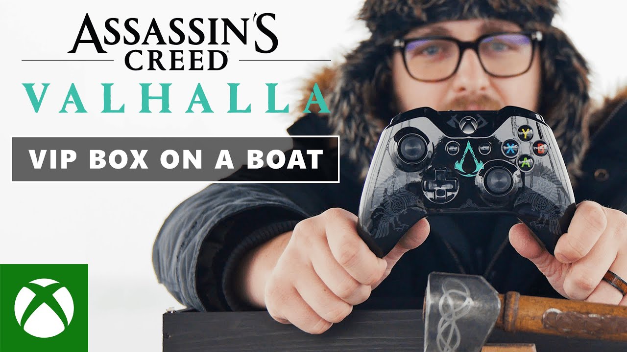 VIP Unboxing - Assassin's Creed Valhalla - On a Boat