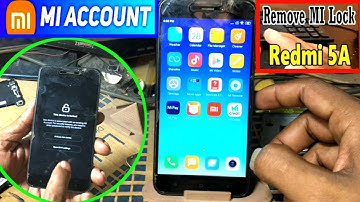 HOW TO Redmi 5A Mi Account Remove || ByPass Mi Account Activation | Remove MI Account || in Hindi