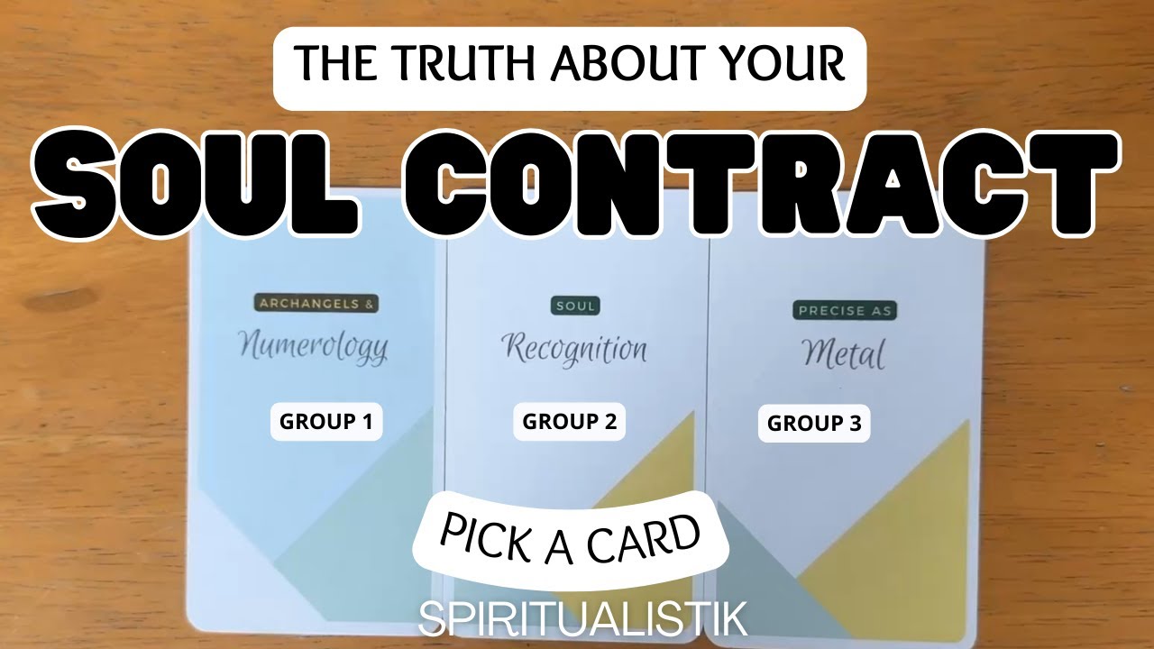 What Is Your Soul Contract With Them? ✨ PICK A CARD ✨