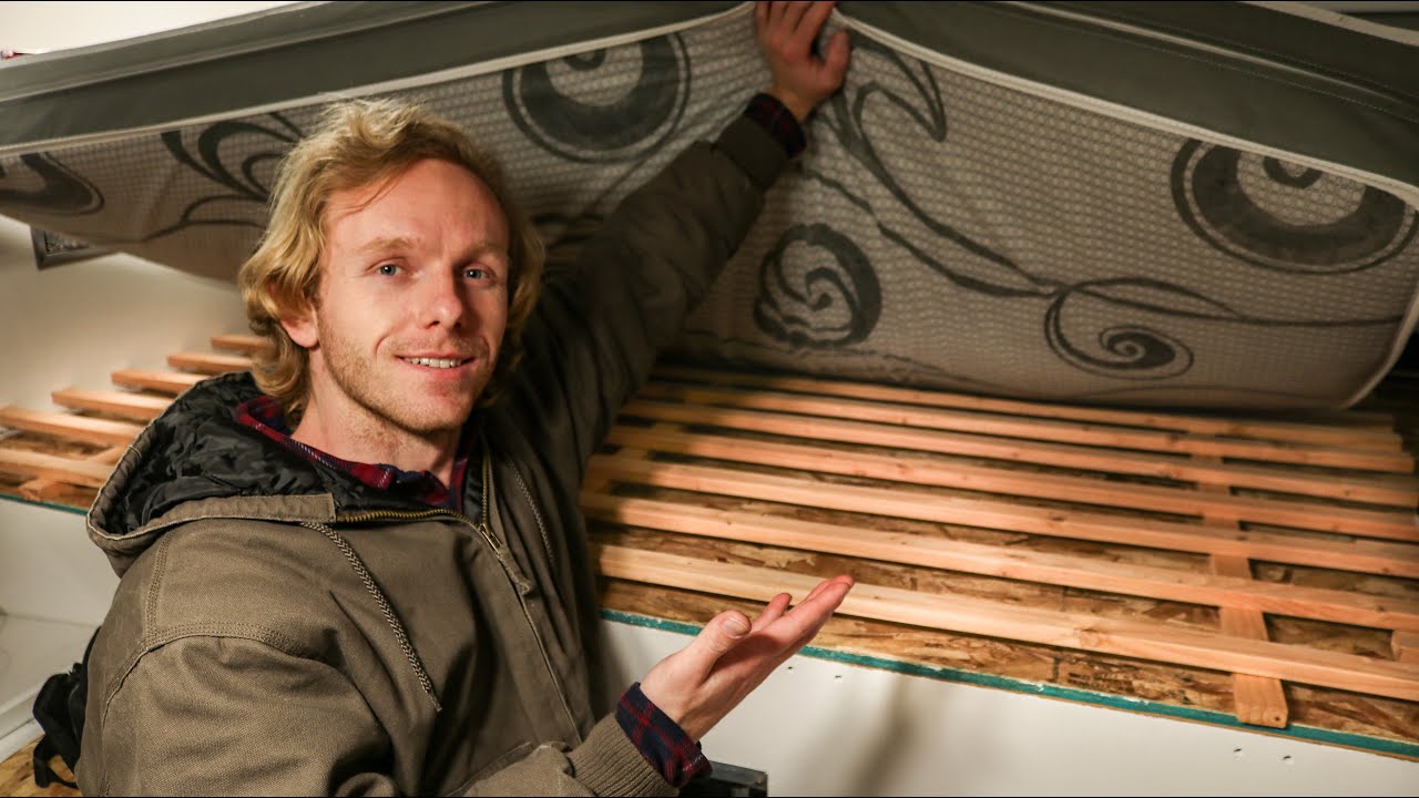 Fixing Water Condensation Under My Truck Camper Bed / Mattress with DIY