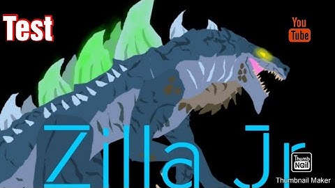 Zilla Jr[Testing](Drawing Cartoon2 animation)