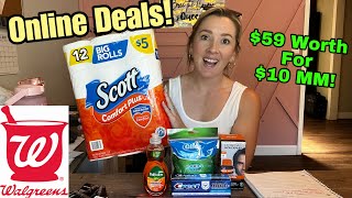 Walgreens Online Haul - Get $59 worth for FREE! Easy Curbside Deals! 3/12-18/23