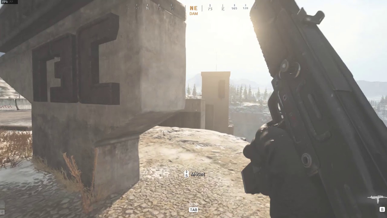 Warzone - You try to run me over!