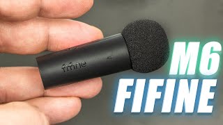 Кращий петличний мікрофон за $25. Fifine M6