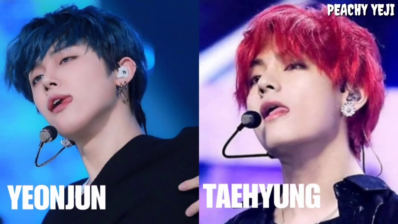 Txt Yeonjun And Bts V