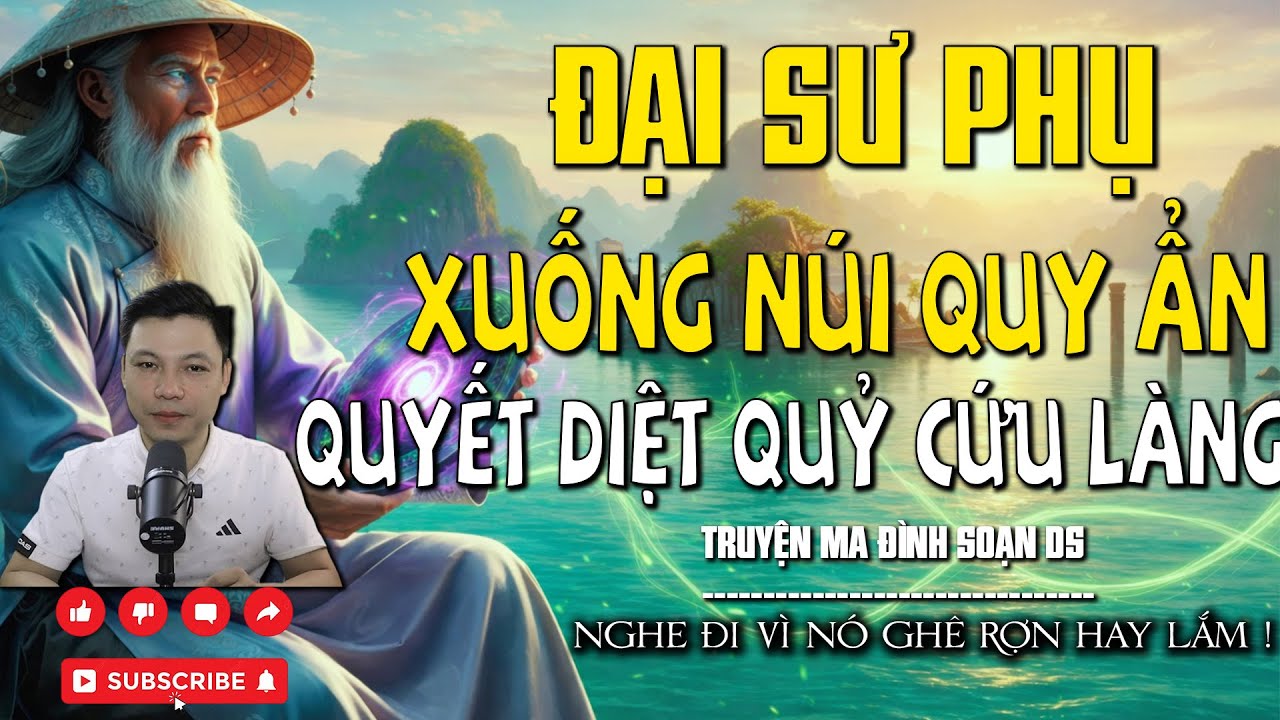 TRUYỆN MA: ĐẠI SƯ PHỤ XUỐNG NÚI QUY ẨN QUYẾT DIỆT QUỶ CỨU LÀNGl CHUYỆN MA MỚI NHẤT l MC ĐÌNH SOẠN DS