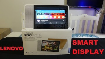 Lenovo Smart Display 10 With Google Assistant Unboxing & Review