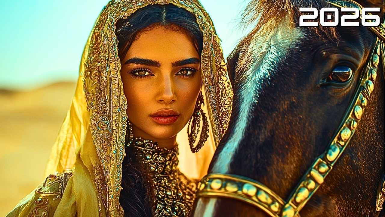 Desert Rose Mix - Golden Dunes in Endless Light: Meditative Journey Through the Sands