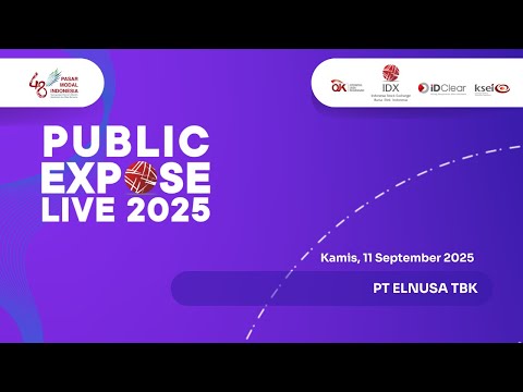 #PubexLive 2025 - PT Elnusa Tbk (ELSA)