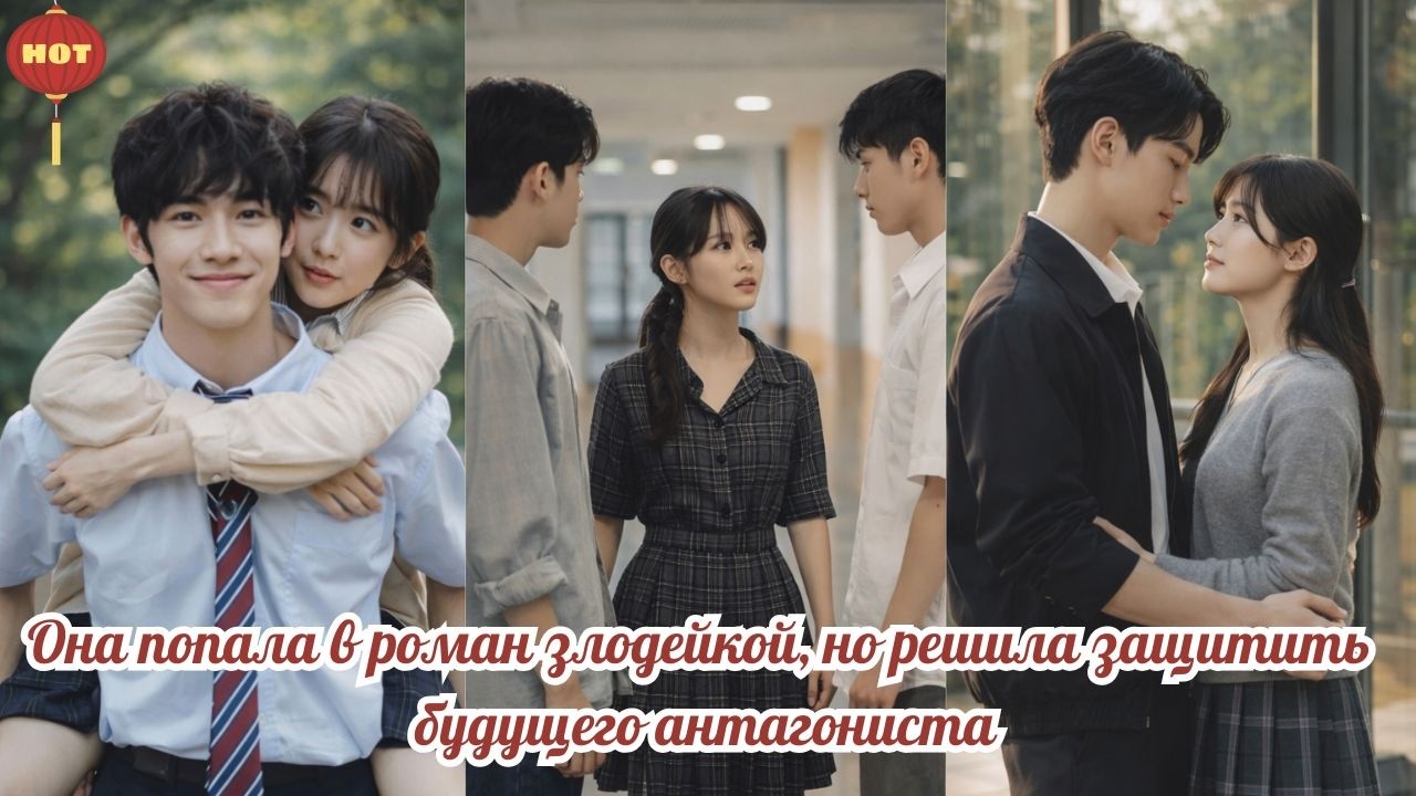 дорама2026 | Она попала в роман злодейкой, но решила защитить будущего антагониста #любовь #drama
