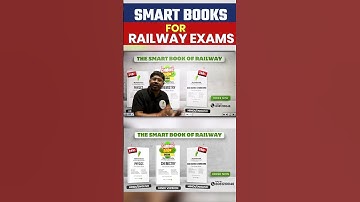 Smart Books for Railway Exams 🔥🔥🔥#railwayexams