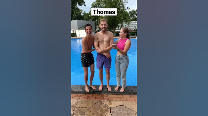 Zing het liedje of val in het water! Wie gaat winnen: Thomas, @jaseyharders of @bokado