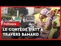 Mali le cortge datt  travers la capitale malienne