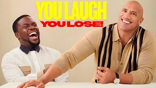 Kevin Hart And The Rock You Laugh, You Lose Try Not To Laugh Challenge