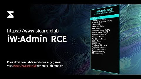 💻 STEAM/PC ❄️【IW:Admin RCE】❄️ #1 PRIVATE ACSM MENU ⭐ MW2 BEST FORCE HOST ✅ EASY TO USE 🛸