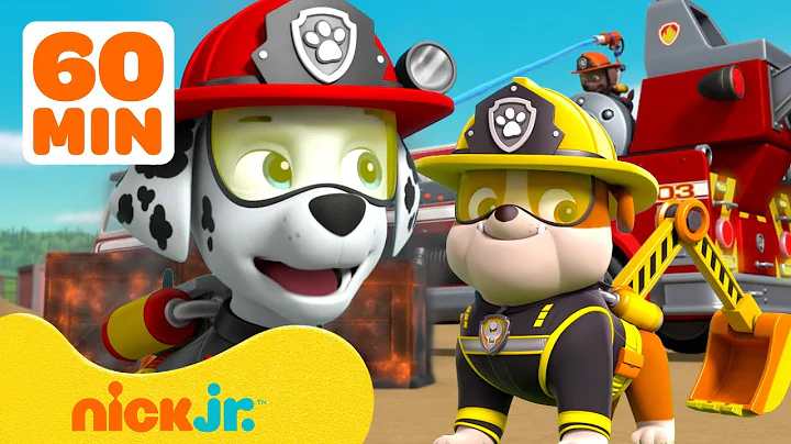 Best PAW Patrol Fire Rescue Moments! 🚒🔥 #5 | 60 Minutes | Nick Jr.