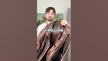 $100 Vs $1 Million Leather Jacket 🧥