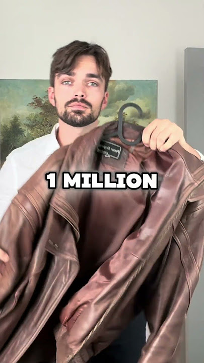 $100 Vs $1 Million Leather Jacket 🧥