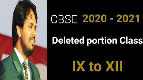 CBSE 2020-21| English | Deleted portion Class IX to XII | Updated Syllabus | Revised pattern |