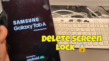 Forgot Screen lock? How to Hard Reset Samsung Galaxy Tab A. Delete Pin, Pattern, Password Lock.