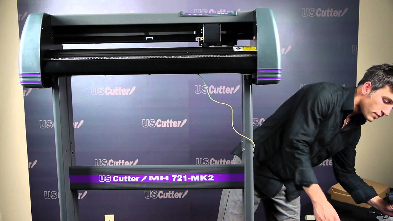 USCutter 28 Inch MH Vinyl Cutter Plotter with Stand and