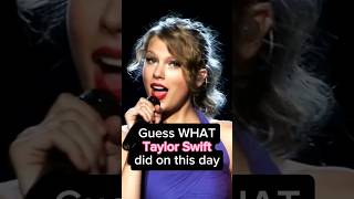 Taylor Swift On this day January 1 #shorts #taylorswift #music