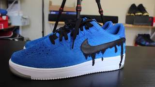 custom air force 1 blue