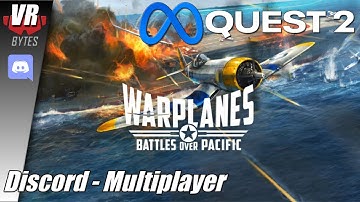 Warplanes Battles Over Pacific Multiplayer / Oculus Quest 2 [Meta] / Deutsch / VR Spiele