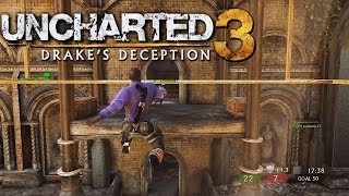 Uncharted 3 Multiplayer Gameplay  UC3 Online Live Commentary  Team Deathmatch  London Underground