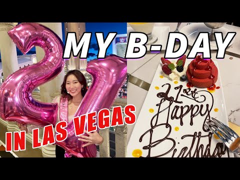 【VLOG】21歳の誕生日と年越しをラスベガスで過ごしたらアメリカ感じた！SPENDING MY 21ST BIRTHDAY AND NEW YEAR IN LAS VEGAS!