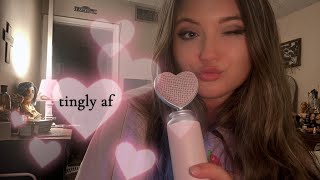*new mic* intense mouth sounds, mic triggers, pitch changing/word rep + more!! *so tingly* ASMR