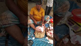 Mutton cutting | Meat cutting skill #shorts