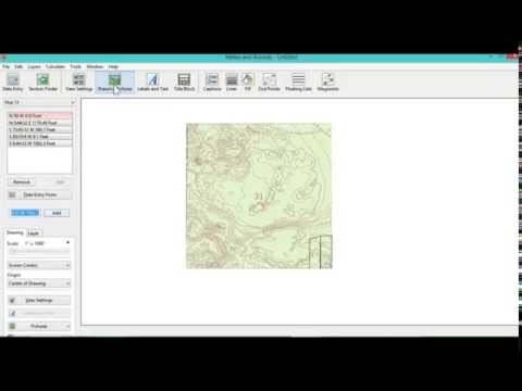 Metes and Bounds Deed Plotting Software - Tutorial 1