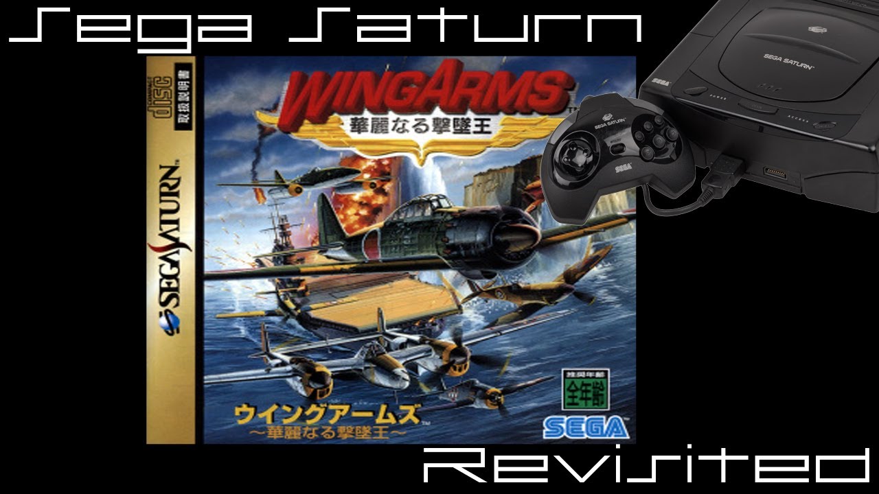 Jeu Wing Arms Pour Sega Saturn - Version PAL/EUR - 1996 - Bon état Avec Manuel