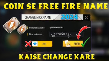 free fire nickname change kaise kare 2024 | how to change ff nickname | ff name change kaise kare