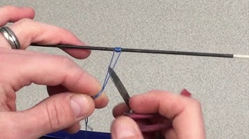 How to tie nocking points