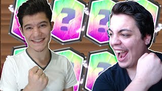 16 EFSANEVİ KART İLE GLOBALDE TROLL YAPTIK !!- CLASH ROYALE