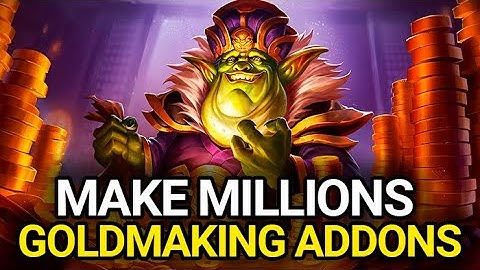 MAKE MILLIONS OF GOLD With These 2 Goldmaking Addons - CraftSim & Auctionator Guide