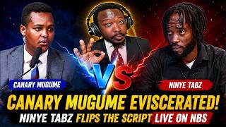 Canary Mugume's Interview Backfires! Ninye Tabz Flips the Script Live.