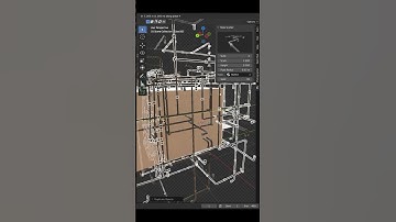 Pipes Scatter Addon for 🔥#blender3d #blendertutorial #shorts