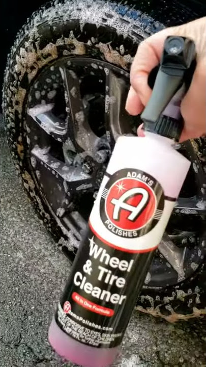 How To Clean Engine With Zep Foaming Citrus Degreaser #zep #enginedetailing  #howto #shorts #diy 