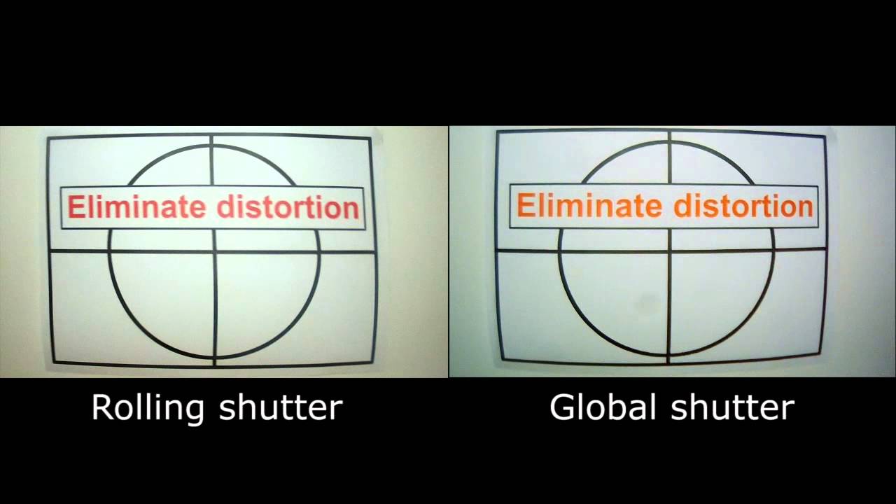 Rolling vs Global shutter - vibration test - YouTube