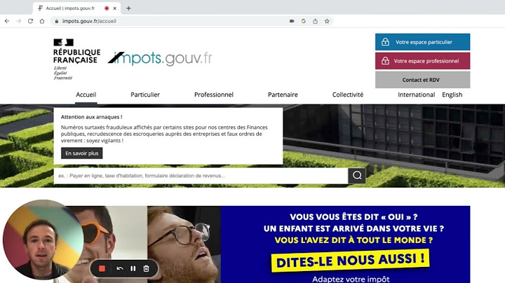 Comment payer sa CFE sur impot.gouv ? - Tuto Shine